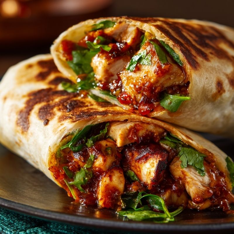 Fiery Chili Chicken Wraps - PP157 Thumb Fiery Chili Chicken Wraps