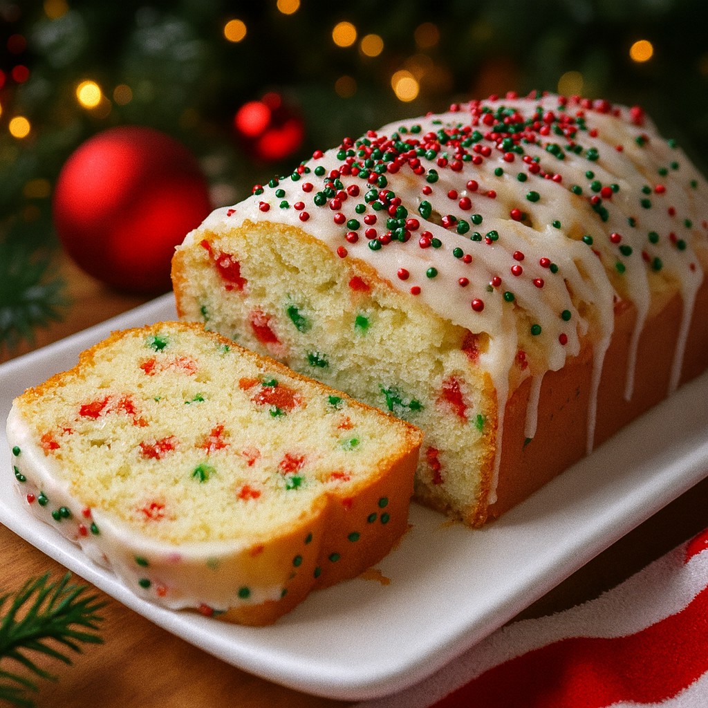 Moist Christmas Sprinkle Buttermilk Bread - PP414 Thumb Moist Christmas Sprinkle Buttermilk Bread