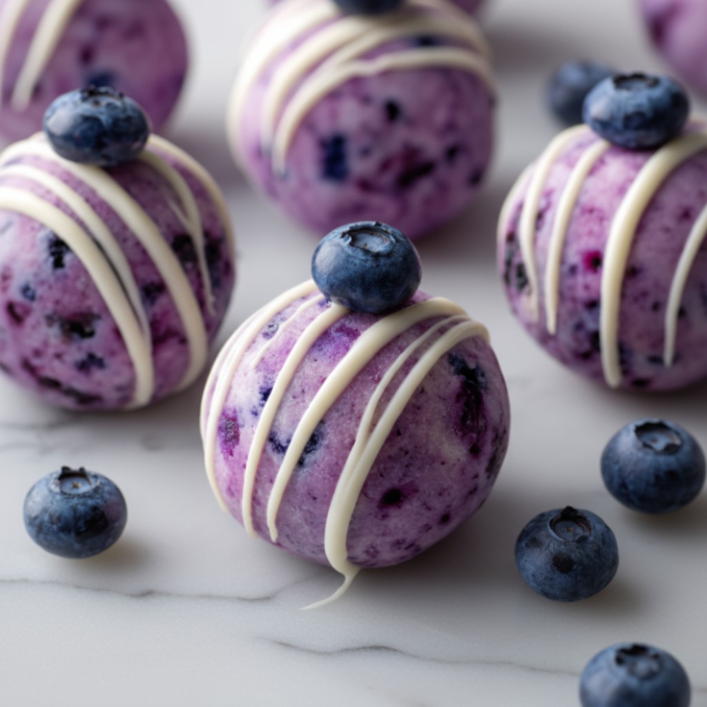 Delicious Blueberry Cheesecake Protein Bites - PP425 Thumb Delicious Blueberry Cheesecake Protein Bites
