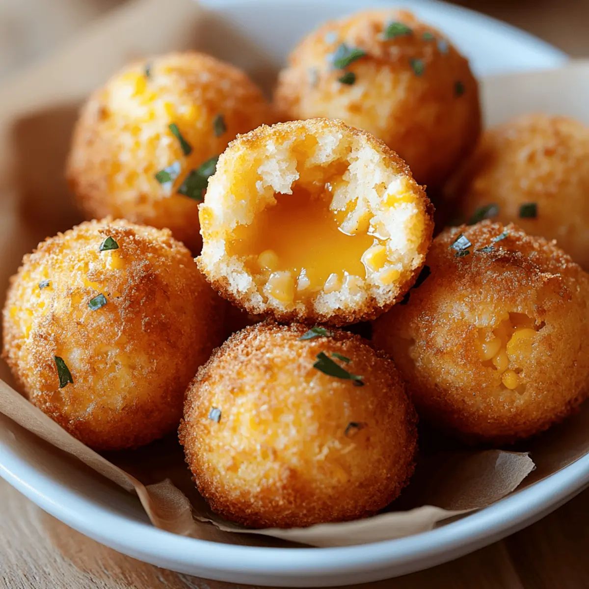 Fluffy Honey Butter Cornbread Poppers - PP427 Thumb Fluffy Honey Butter Cornbread Poppers