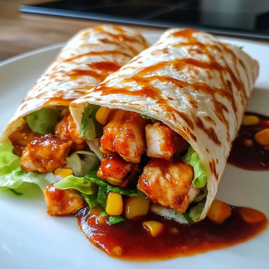 Sizzling Sweet Chili Chicken Wraps - PP428 Thumb Sizzling Sweet Chili Chicken Wraps