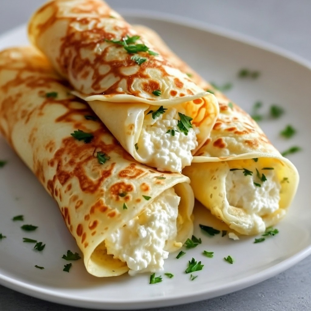 Quick 2-Ingredient Cottage Cheese Wraps