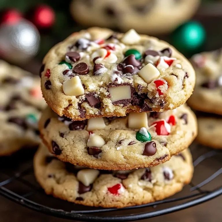 Classic Winter Wonderland Chocolate Chip Cookies