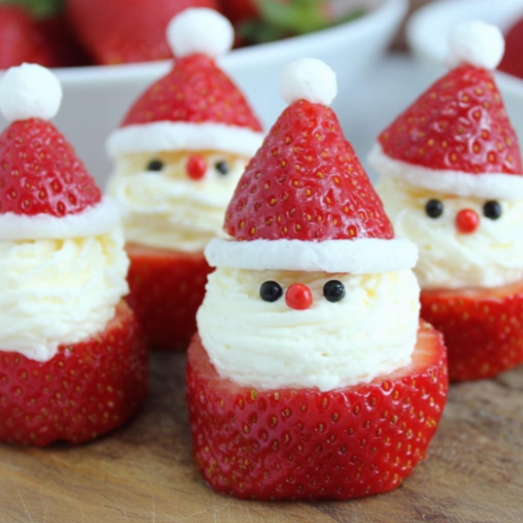 Adorable Strawberry Santas - PP514 Thumb Adorable Strawberry Santas