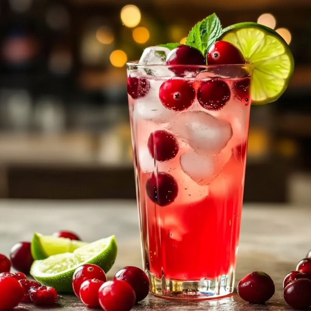 Refreshing Vanilla Cranberry Crush Mocktail - PP627 Thumb Refreshing Vanilla Cranberry Crush Mocktail