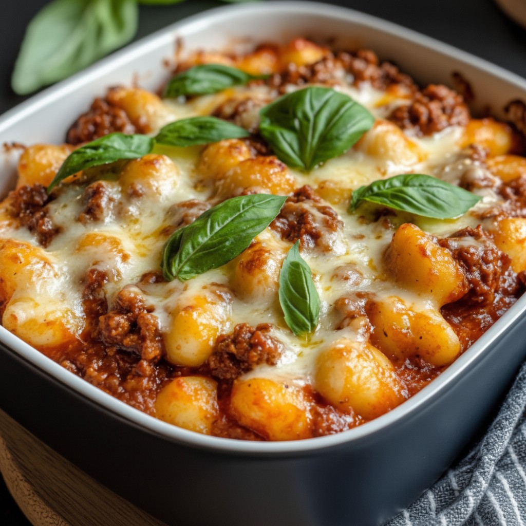 Easy Cheesy Bolognese Gnocchi - PP658 Thumb Easy Cheesy Bolognese Gnocchi
