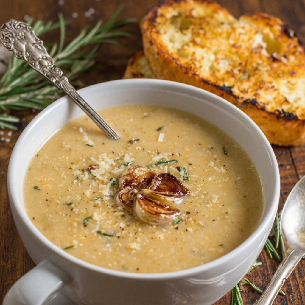 Bright Lemon Rosemary White Bean Soup - PP666 Thumb Bright Lemon Rosemary White Bean Soup