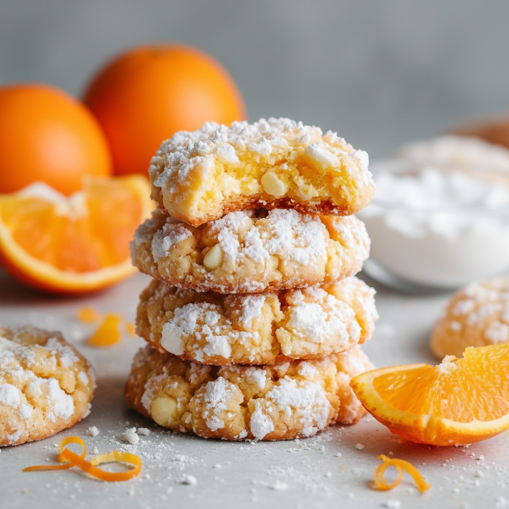 Easy Orange Creamsicle Cookies - PP689 Thumb Easy Orange Creamsicle Cookies