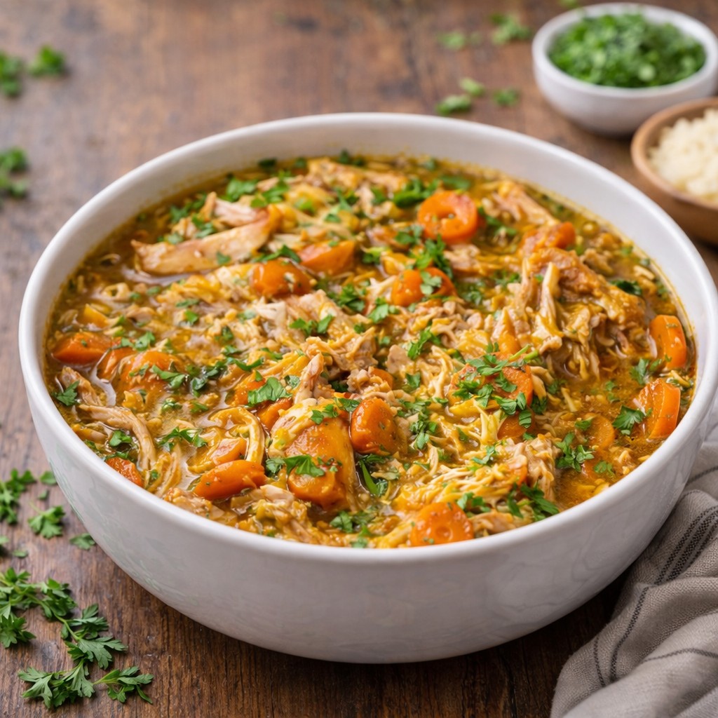 Hearty Chicken Thigh Pot Roast