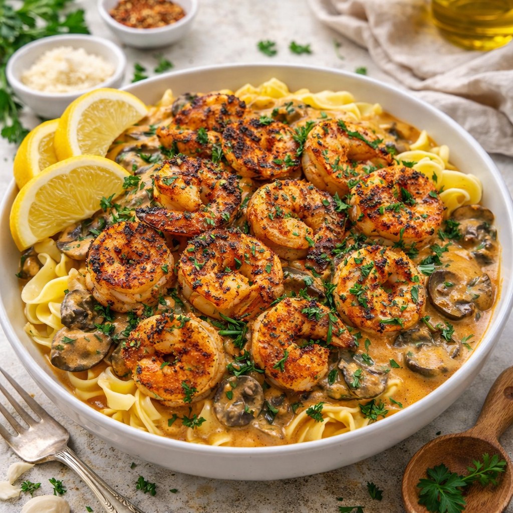 Delightful Shrimp Stroganoff - PP756 Thumb Delightful Shrimp Stroganoff