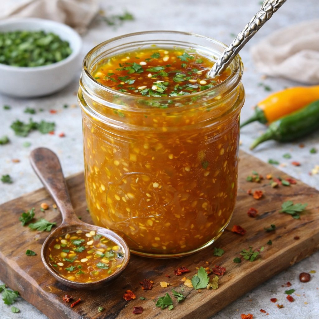 Sweet Mango Habanero Honey Garlic Sauce