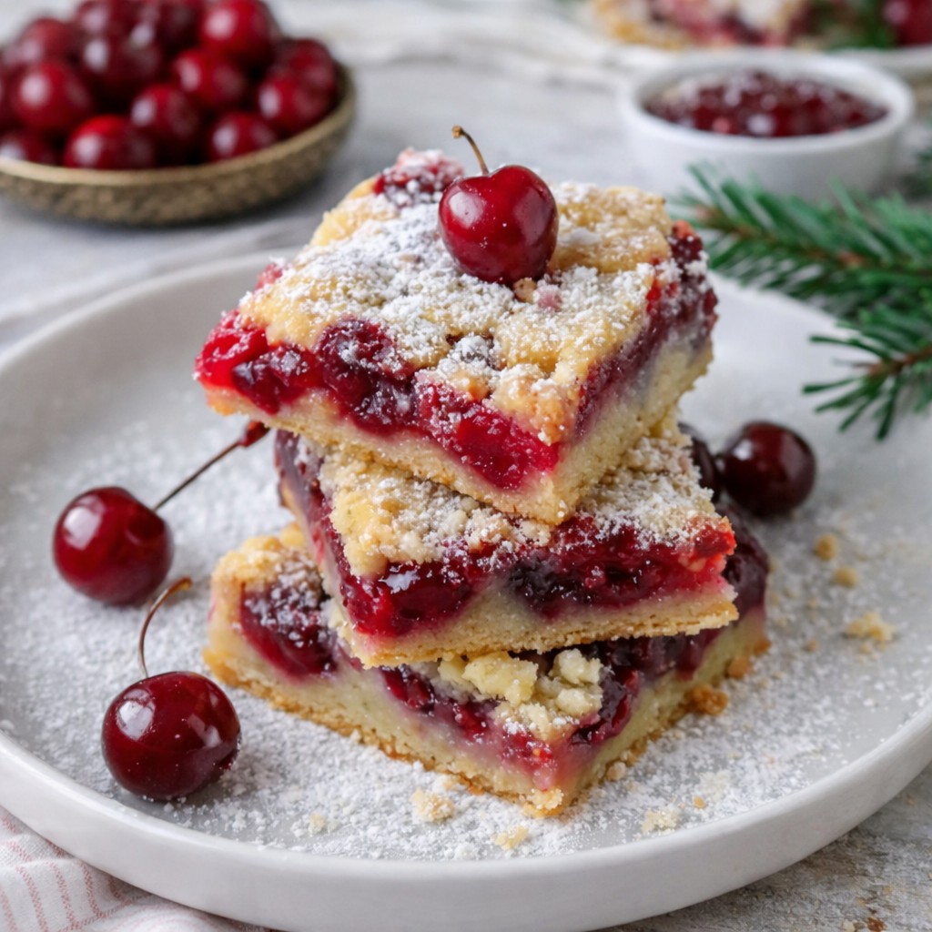 Festive Christmas Cherry Bars - PP786 Thumb Festive Christmas Cherry Bars