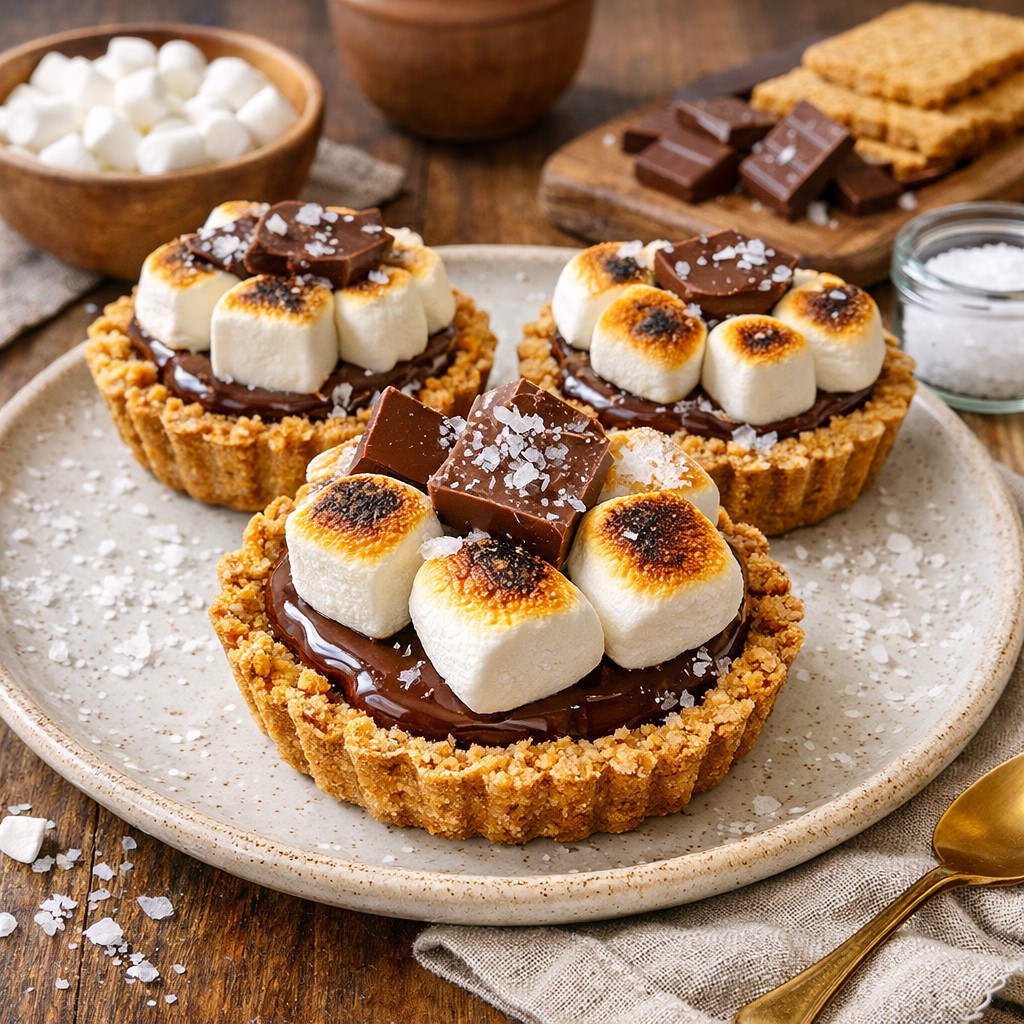 Gooey Mini S'mores Pies - PP787 Thumb Gooey Mini Smores Pies