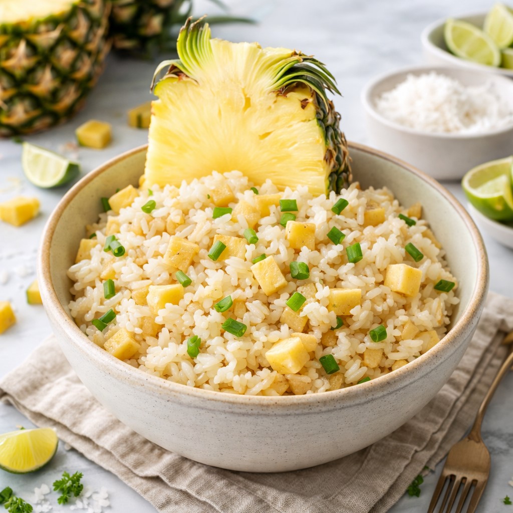 Tropical Coconut Pineapple Rice - PP790 Thumb Tropical Coconut Pineapple Rice