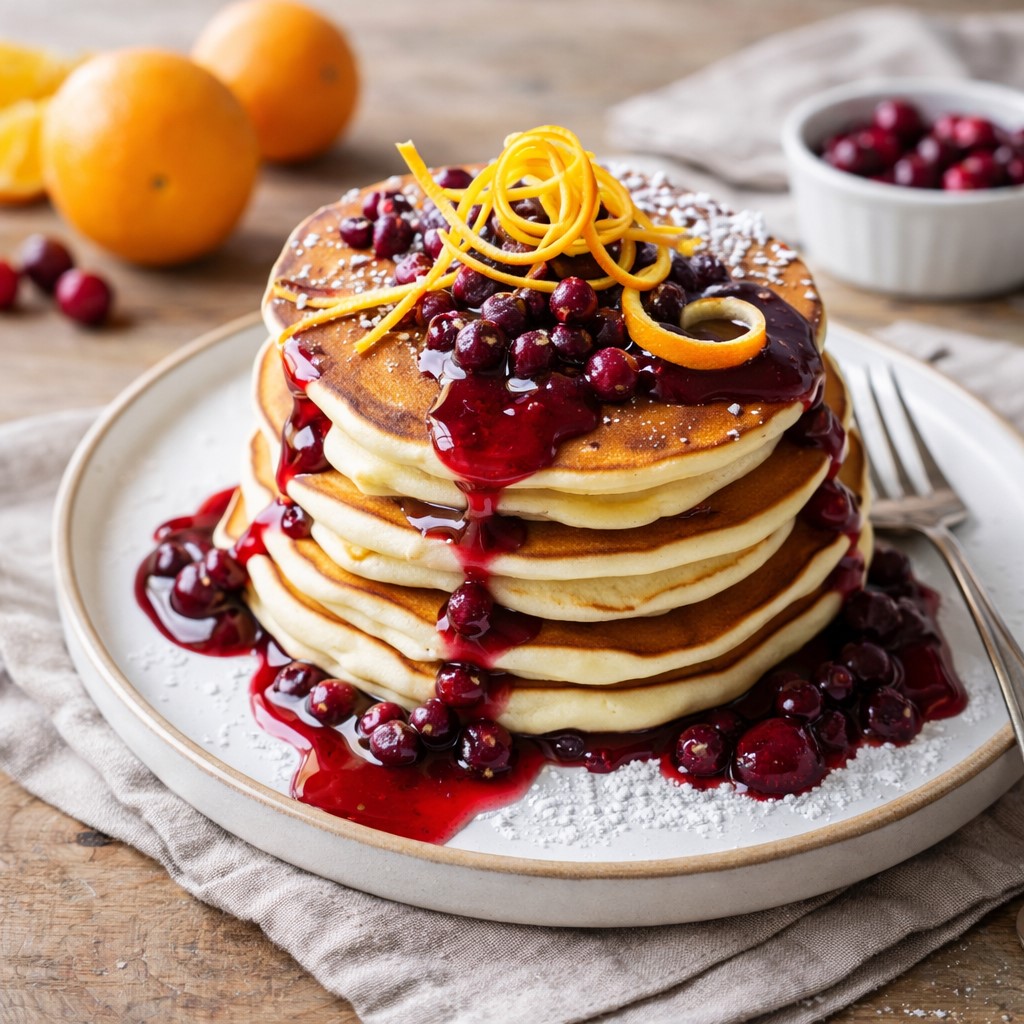Fluffy Cranberry Orange Ricotta Pancakes - PP792 Thumb Fluffy Cranberry Orange Ricotta Pancakes