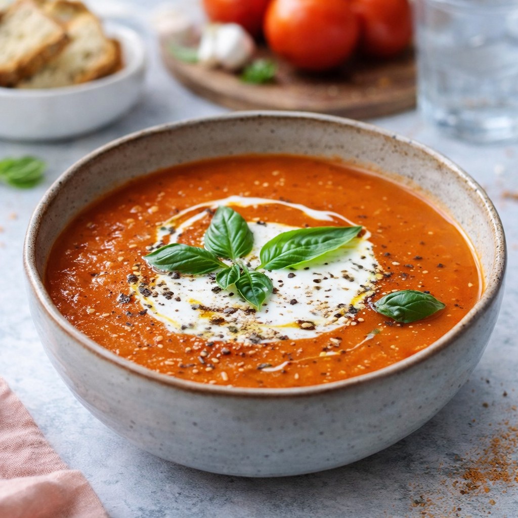 High Protein Tomato Soup