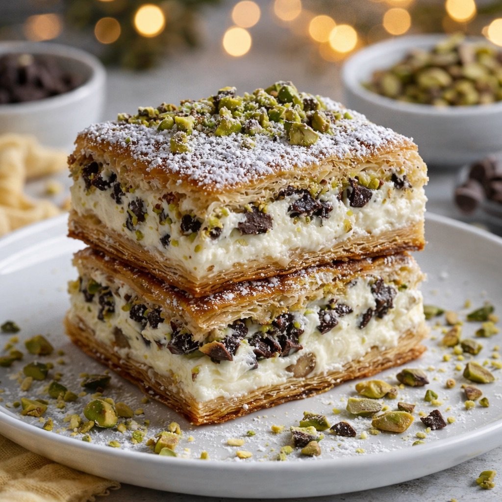 Classic Cannoli Squares