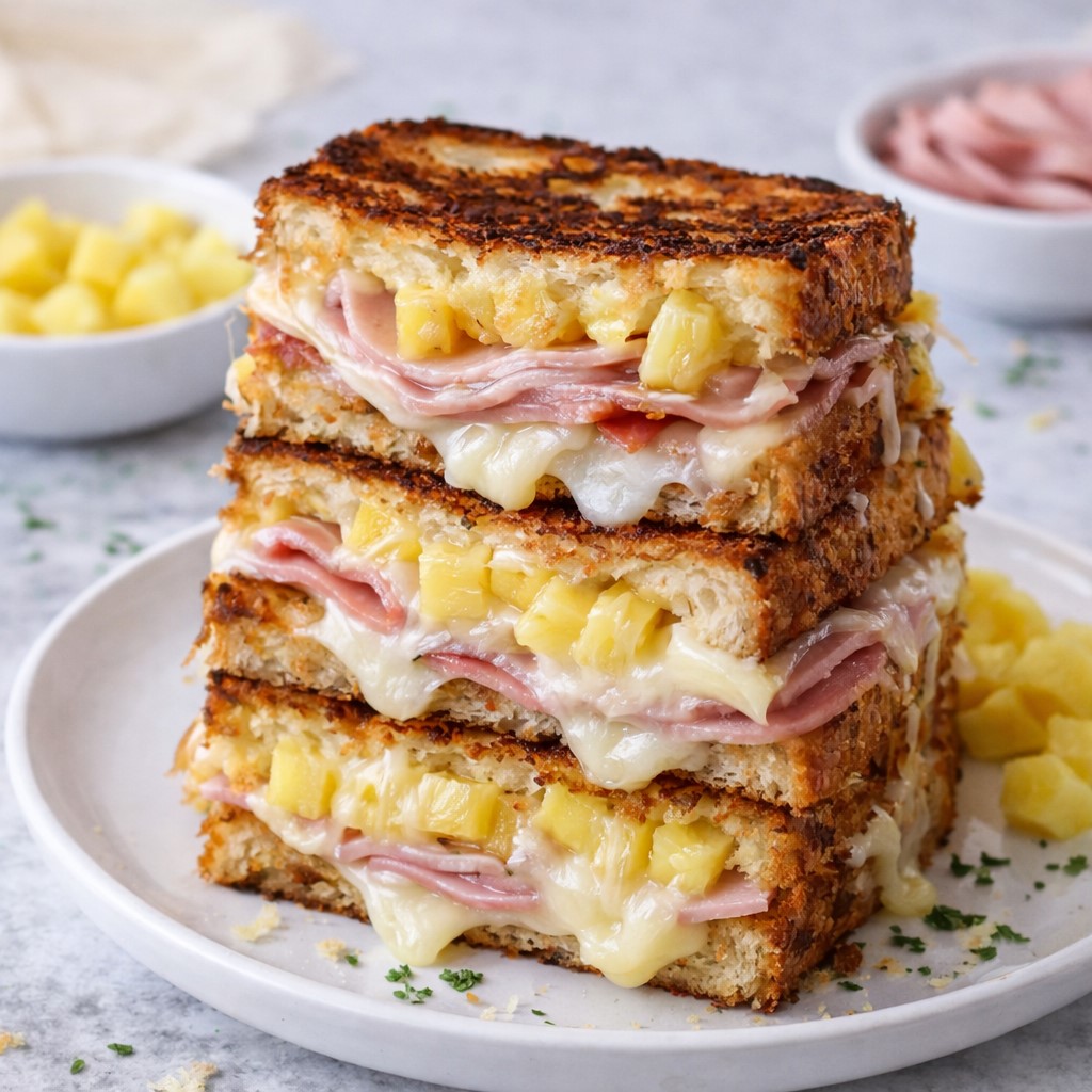 Hawaiian Roll Grilled Cheese