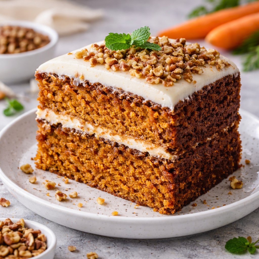 Moist Brazilian Carrot Cake
