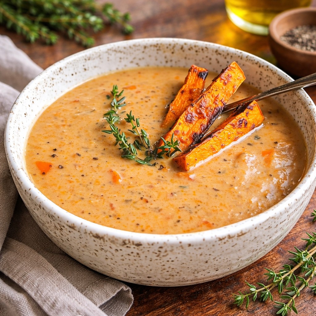 Roasted Italian Sweet Potato Soup - PP938 Thumb Roasted Italian Sweet Potato Soup