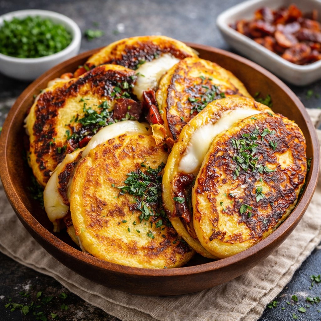 Venezuelan Sweet Corn Cachapas