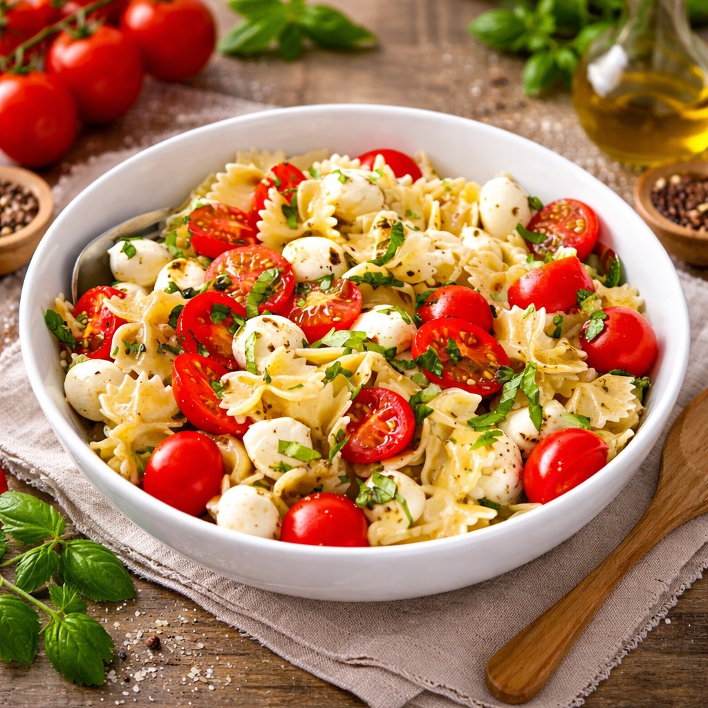 Prosciutto Caprese Pasta Salad - PP953 Thumb Prosciutto Caprese Pasta Salad