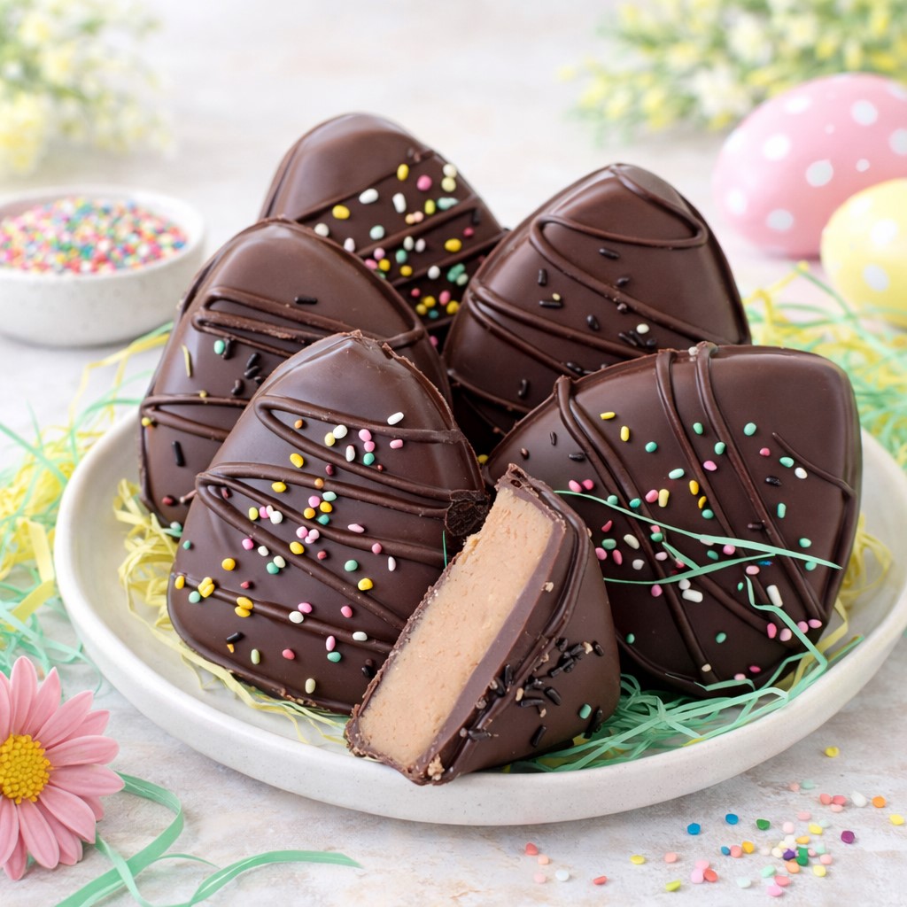 Creamy Peanut Butter Eggs