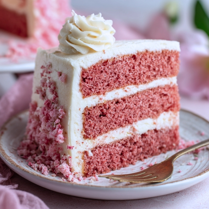 Dreamy Pink Velvet Cake - PP986 Thumb Pink Velvet Cake