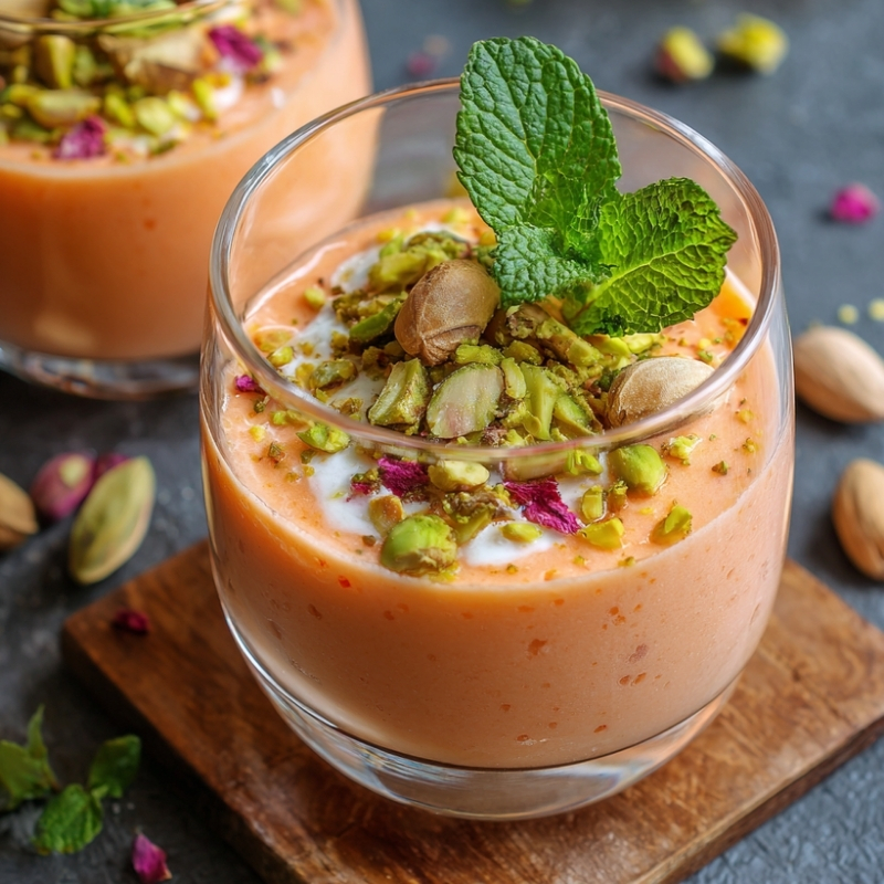 Silky & Fragrant Cantaloupe In Coconut Rose Cream - PP988 Thumb Cantaloupe In Coconut Rose Cream