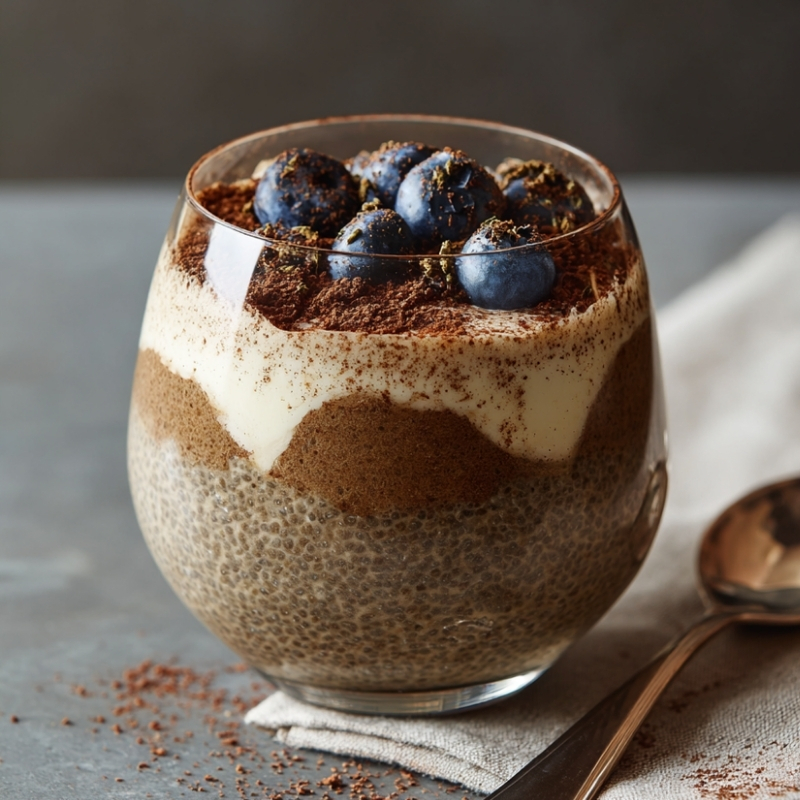 Indulgent Tiramisu Chia Pudding - PP1012 Thumb Indulgent Tiramisu Chia Pudding