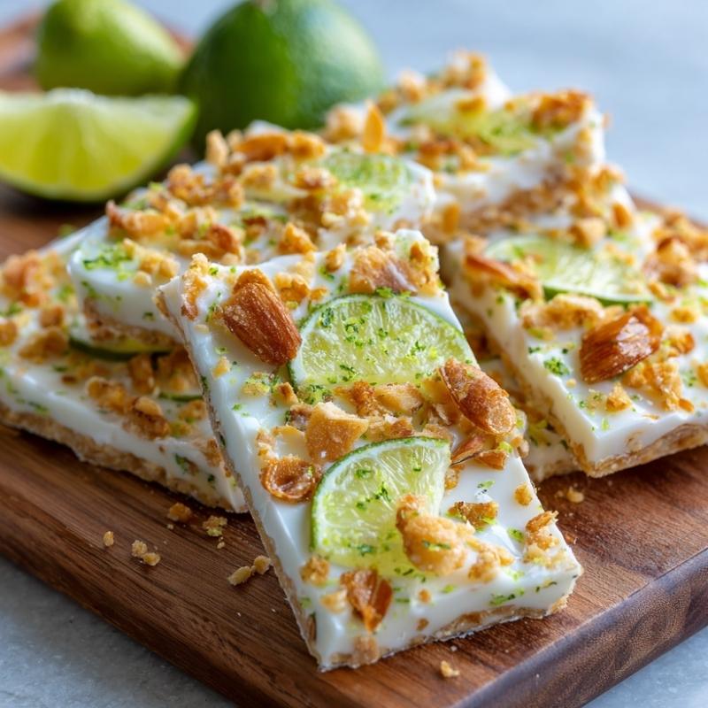 Key Lime Pie Yogurt Bark - PP1015 Thumb Key Lime Pie Yogurt Bark