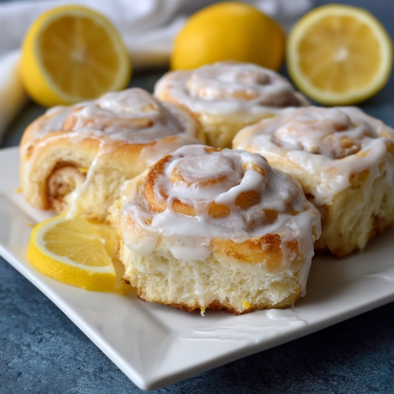 Soft & Zesty Lemon Rolls - PP1019 Thumb Soft Zesty Lemon Rolls