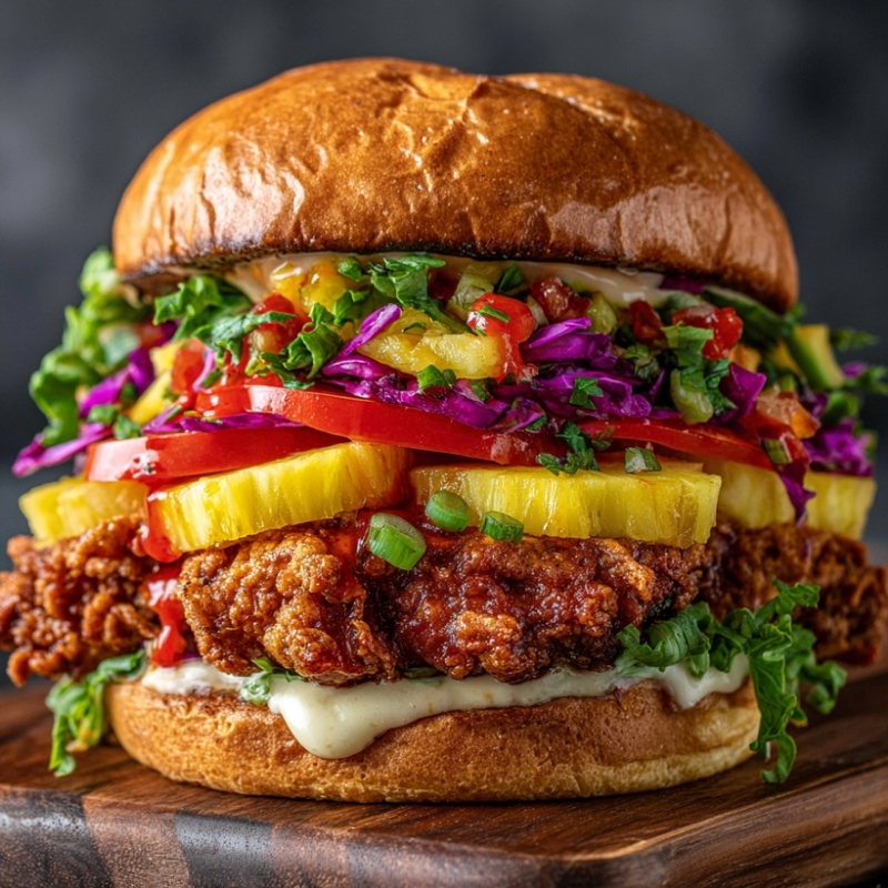 Juicy Maui Wowie Chicken Sandwich - PP1022 Thumb Maui Wowie Chicken Sandwich