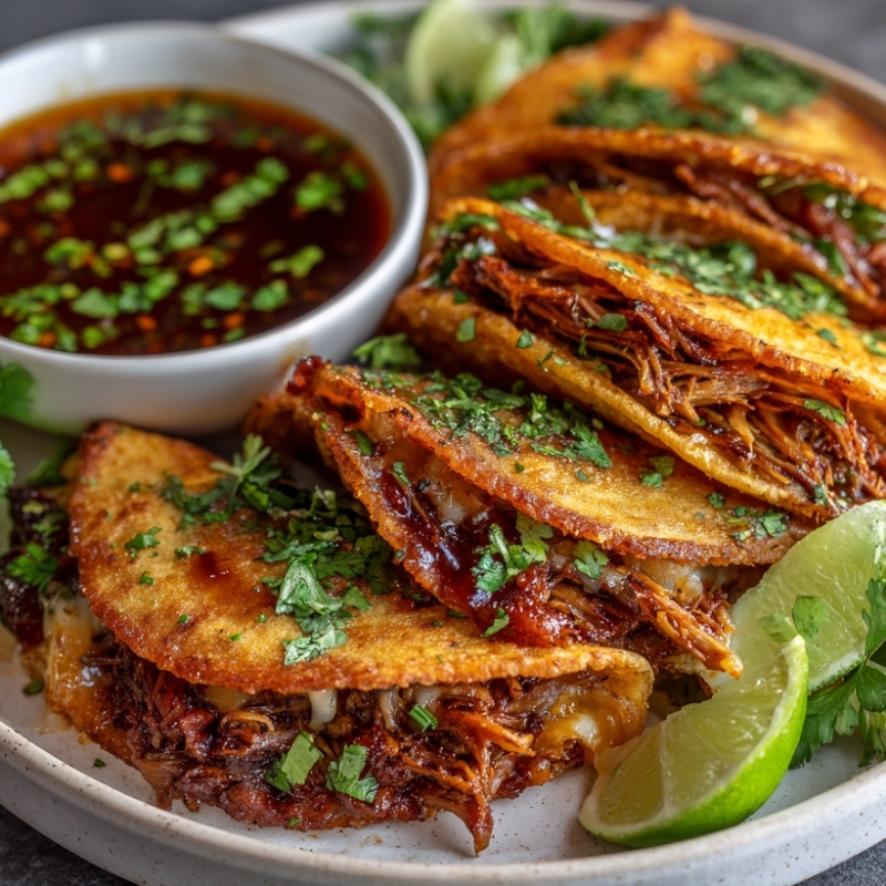 Flavor-Packed Vegan Birria Tacos And Quesabirria - PP1025 Thumb Vegan Birria Tacos And Quesabirria