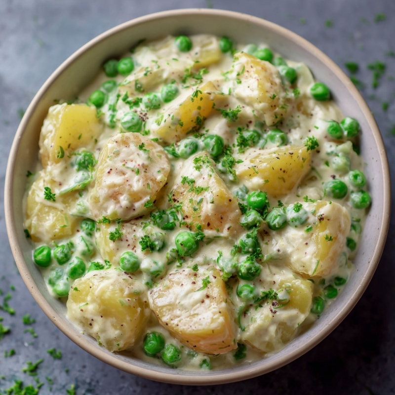 Creamed Peas And Potatoes - PP1028 Thumb Creamed Peas And Potatoes