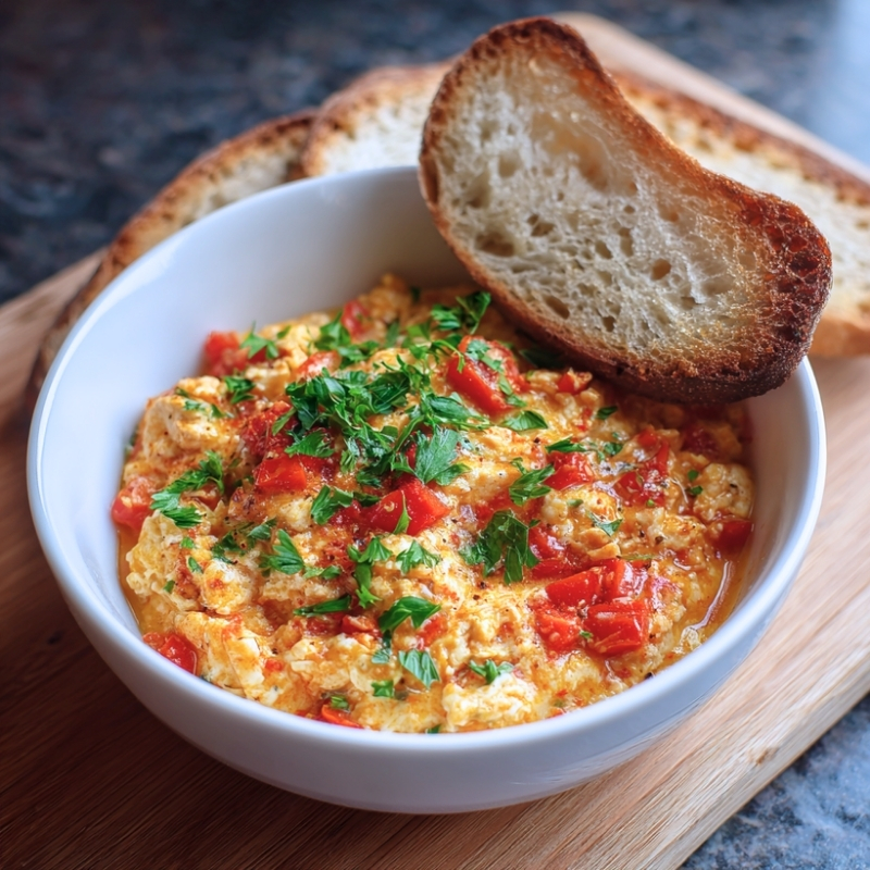 Menemen (Turkish Egg Scramble) - PP1030 Thumb Menemen Turkish Egg Scramble