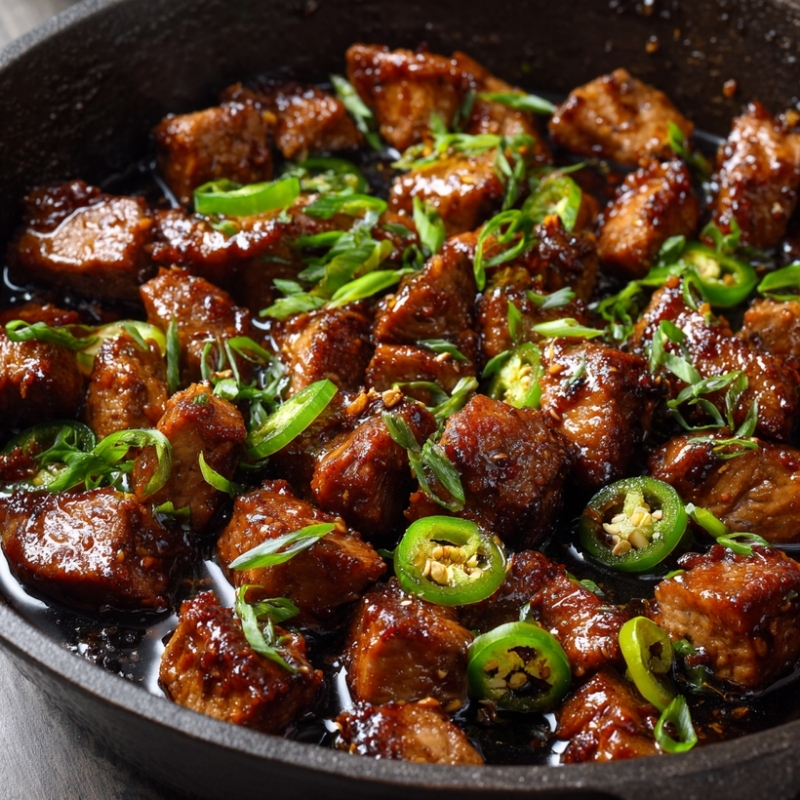 Sticky-Sweet Jalapeño Pork Bites - PP1036 Thumb Sticky Sweet Jalapeno Pork Bites